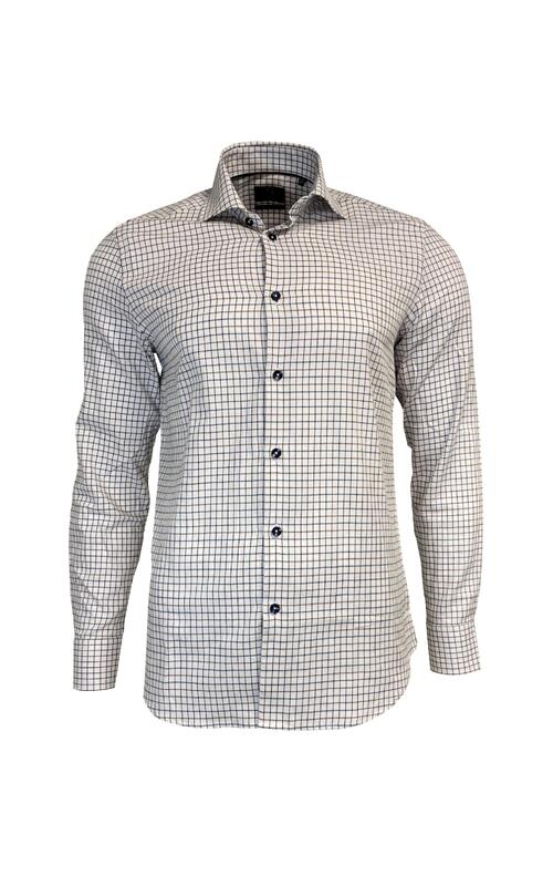 Lando Shirt Cutaway White Multi M 